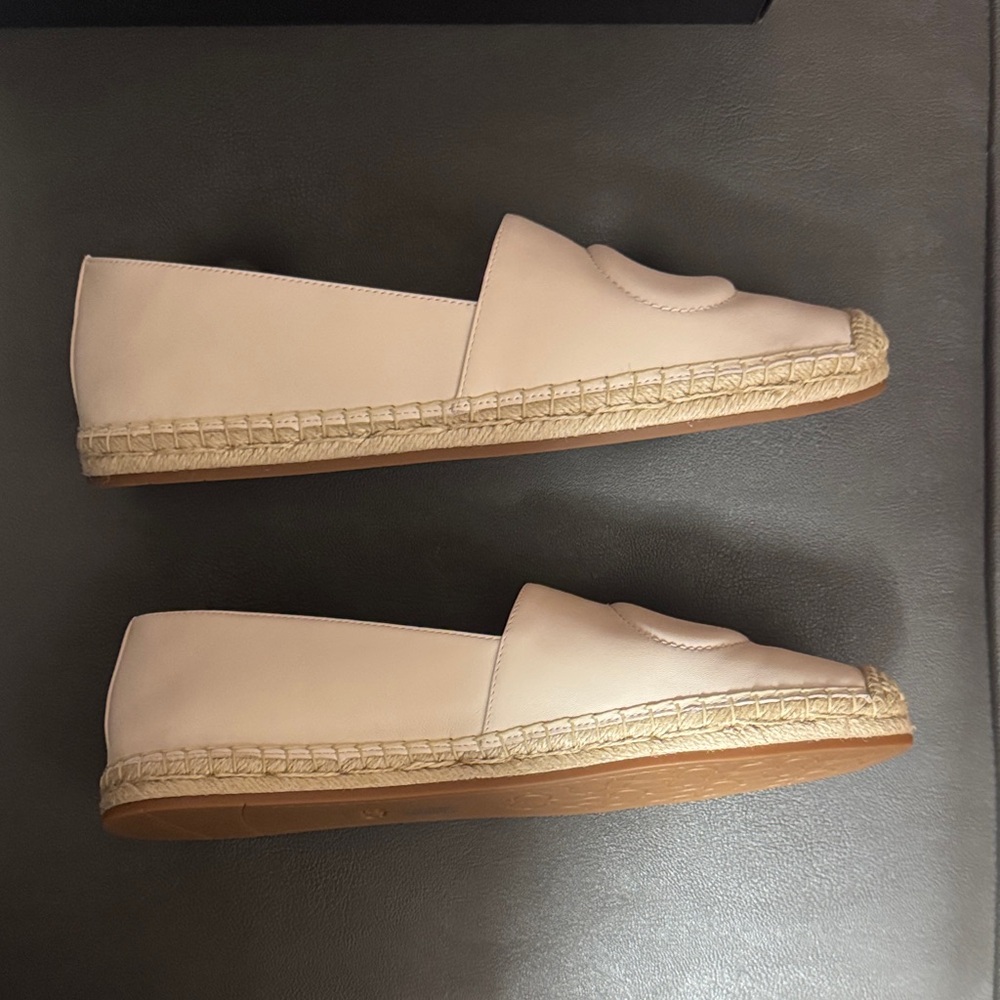 Coach Beige Leather Espadrilles - Picture 5 of 10